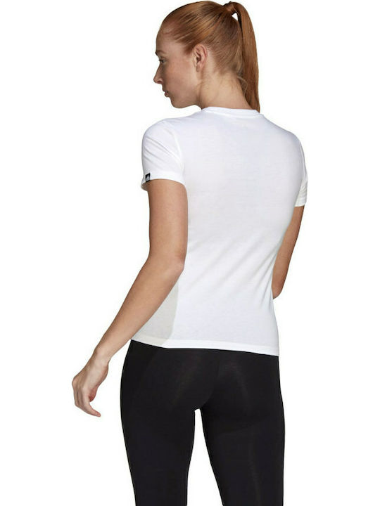 Adidas Tropical Αθλητικό Γυναικείο T-shirt Λευκό με Στάμπα GL6845 |  Skroutz.gr