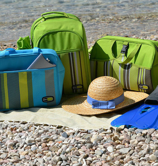 GioStyle Ισοθερμική Τσάντα Ώμου Caprice Beach 18 λίτρων Μ41.5 x Π20.5 x Υ25εκ.