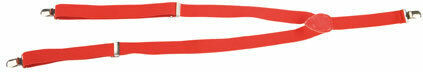 Carnival Suspenders White 1pcs (Μiscellaneous Colors)