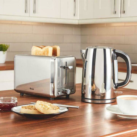 Swan ST14062N Toaster 2 Schlitze 925W Inox