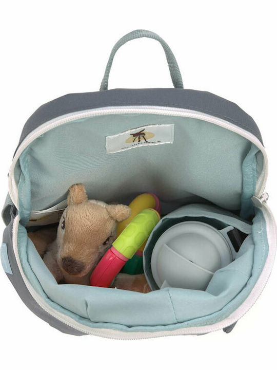 Laessig About Friends Raccoon School Bag Backpack Kindergarten Gray