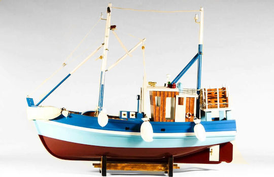 Καΐκι Τράτα Χριστουγεννιάτικο Καΐκι 20x17cm