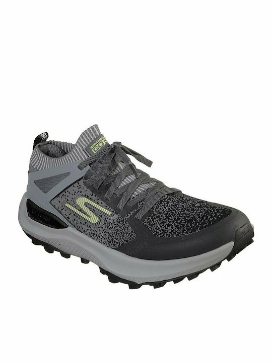 Skechers GOrun MaxTrail 5 Ultra Ανδρικά Αθλητικά Παπούτσια Trail Running Γκρι