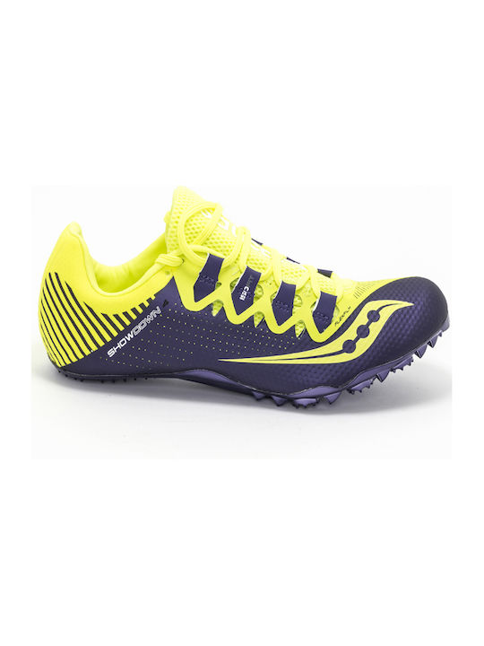 Showdown 4 Damen Sportschuhe Spikes Schwarz