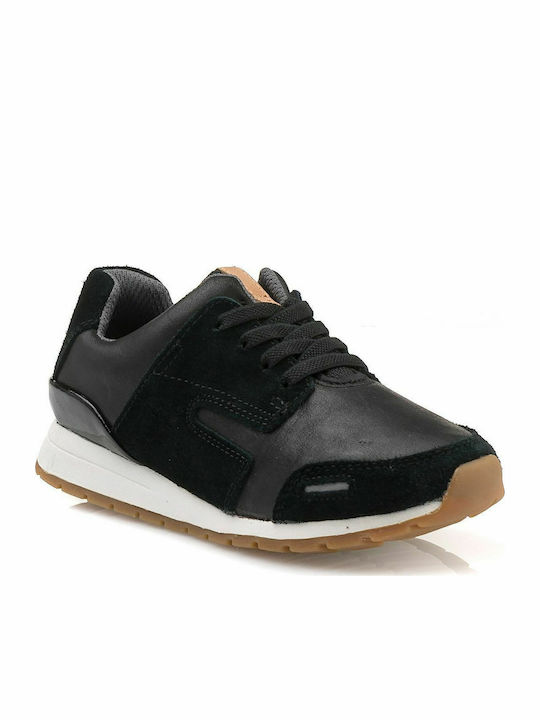 Clarks Încălțăminte Sport pentru Copii talpa joasa Myles Street Anatomic Negre