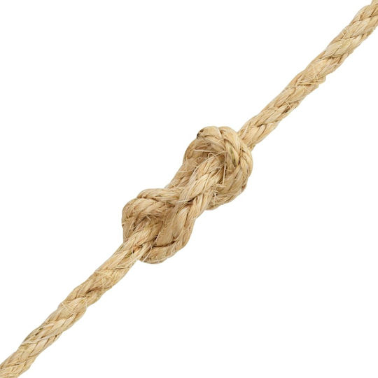 vidaXL Σχοινί Στριφτό 6mm 250m από Σιζάλ