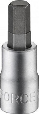 Force Bit-Stecknuss mit Inbusschlüssel-Bit und Antriebsvierkant 1/4'' Größe H3x32mm 1Stück