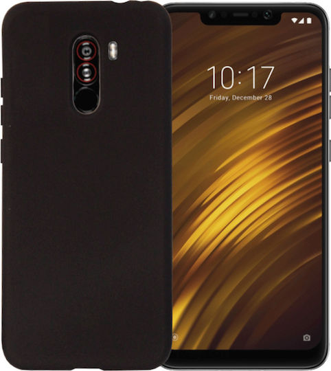Forcell Back Cover Silicon 0.3mm Negru (Pocophone F1)