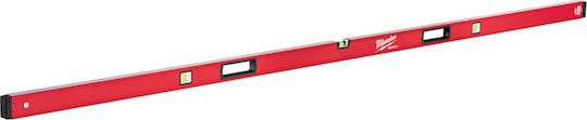 Milwaukee Redstick Backbone 240 Spirit Level Aluminum Magnetic 240cm with 3 Eyes