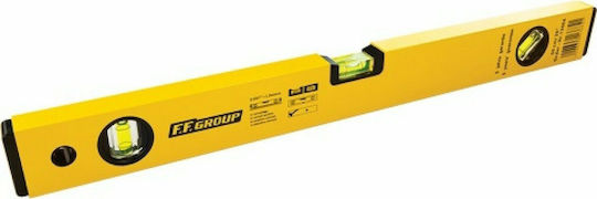 F.F. Group 15384 Spirit Level Aluminum Magnetic 60cm with 3 Eyes