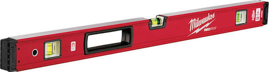 Milwaukee Redstick Backbone 80 Magnetic Spirit Level Aluminum Magnetic 80cm with 3 Eyes