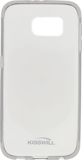 Kisswill Umschlag Rückseite Silikon 0.3mm Transparent (Galaxy S6 Edge)