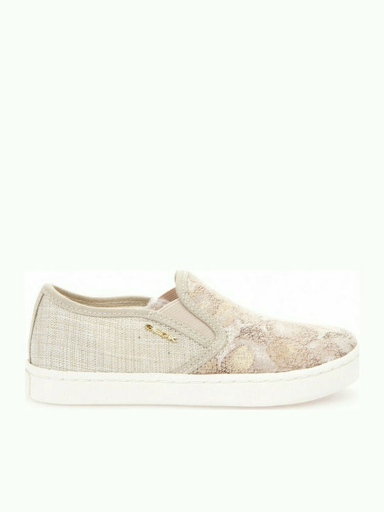 Geox Παιδικές Espadrilles Slip-On Beige