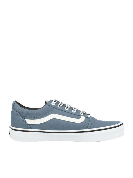 Vans Ward Checker Lace Kids Sneakers Light Blue