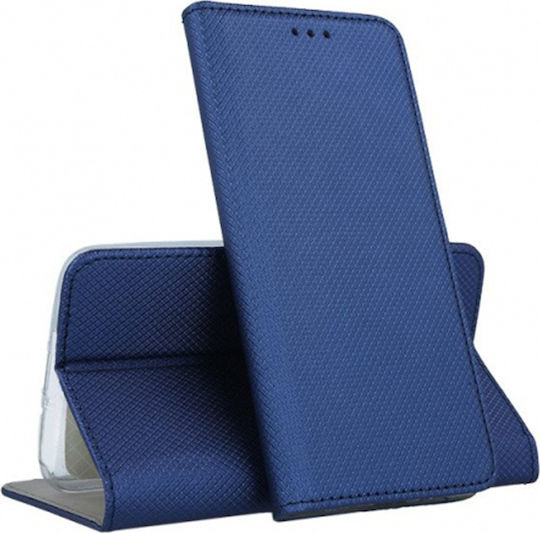 Smart Magnet Book Piele artificială Albastru marin (iPhone 12 mini)