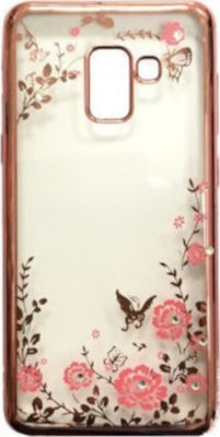 Forcell Silicone Back Cover Rose Gold (Galaxy J6)