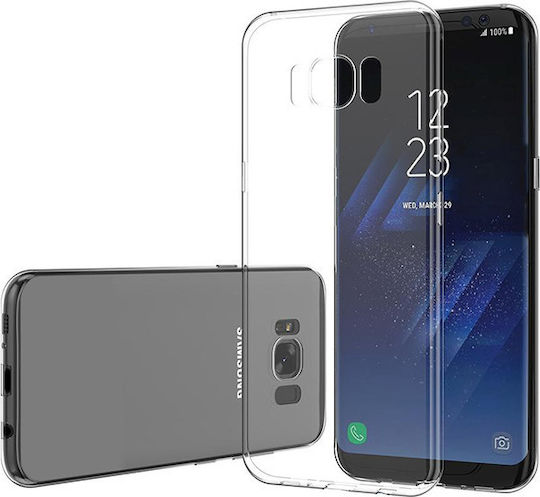 Umschlag Rückseite Silikon 0.3mm Transparent (Galaxy S8+)
