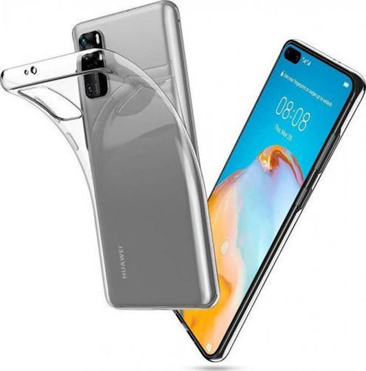 Back Cover Σιλικόνης 0.5mm Διάφανο (Huawei P40)
