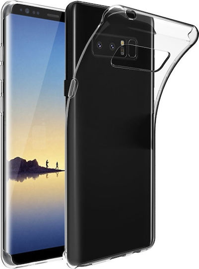 N950N TPU Ultra Slim 0.3mm Back Cover Σιλικόνης 0.3mm Διάφανο (Galaxy Note 8)