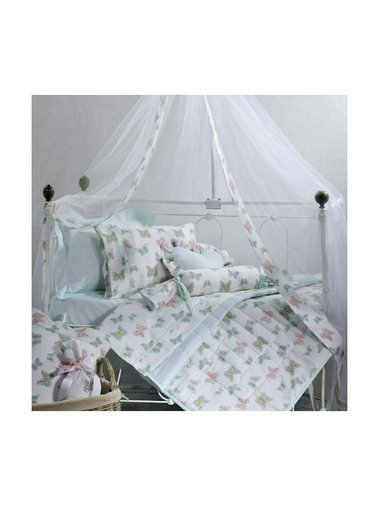 Down Town Home S121 Set Kids Duvet Cover Single with Pillowcase Cotton Multicolored 170x240cm