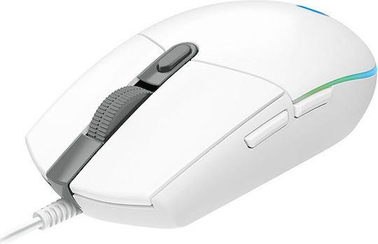 Logitech G102 Lightsync RGB Gaming Ποντίκι 8000 DPI Λευκό