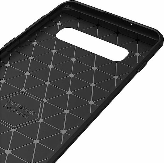 Hurtel Back Cover Silicon Albastru (Galaxy S10)