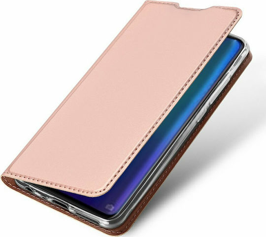 Dux Ducis Skin Pro Buchen Sie Synthetisches Leder Rose Gold (Huawei P30)