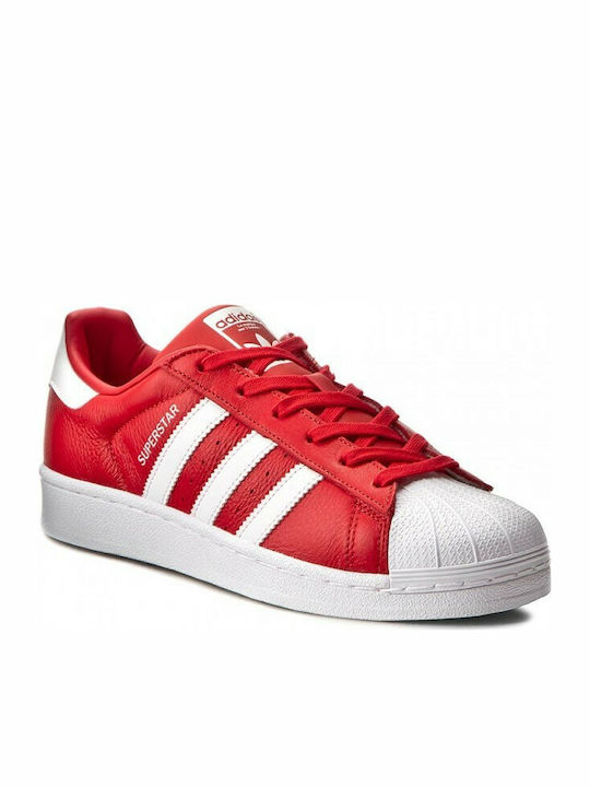 Adidas Superstar Sneakers Red / Cloud White