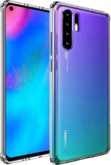 Back Cover Σιλικόνης Διάφανο (Huawei P30 Pro)