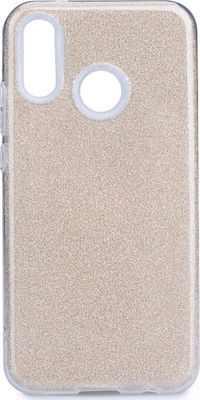 Silicone Back Cover Gold (Huawei P20 Lite)