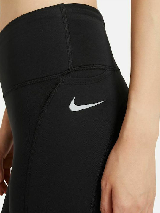 Dri-Fit Epic Running Γυναικείο Μακρύ Κολάν Μαύρο CZ9240-010