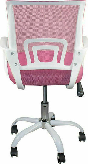 Woodwell BF2101-SC Scaun De Birou Alb / Roz