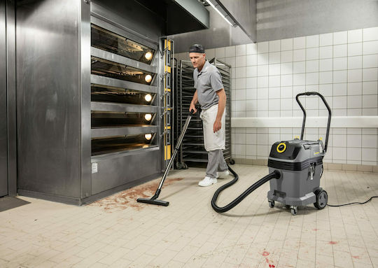 Karcher NT 40/1 Tact Bs Staubsauger Flüssigkeiten / Feststoffe 1380W mit Kunststoff Behälter 40Es