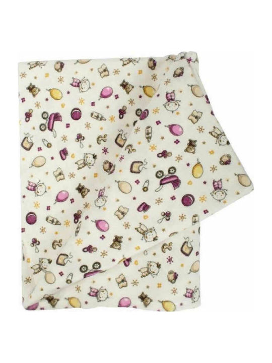 Dimcol Baby & Balloon Kids Cotton Pillowcase 50x70cm 01