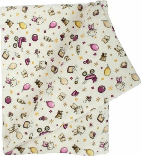 Dimcol Baby & Balloon Kids Cotton Pillowcase 50x70cm 01