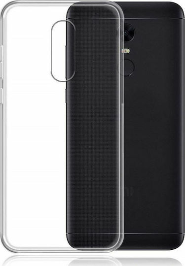 Dual SIM Ultra Slim 0.3mm Back Cover Σιλικόνης 0.3mm Διάφανο (Redmi 5 Plus)