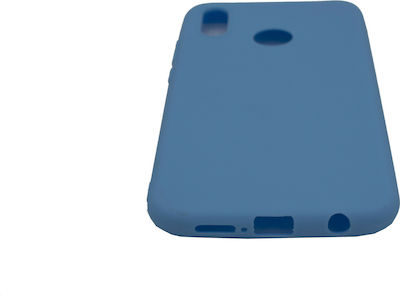 Matt Silicone Back Cover Blue (Huawei P20 Lite)