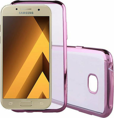 Volte-Tel A320f Silicone Back Cover Rose Gold (Galaxy A3 2017)