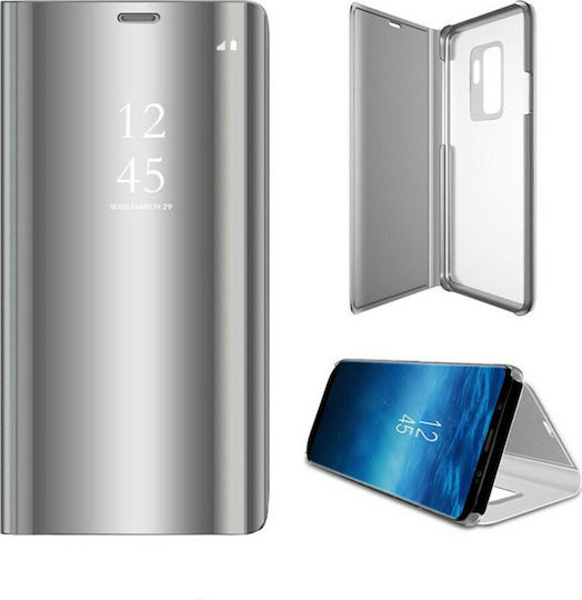 Book Πλαστικό Ασημί (Redmi 8A)