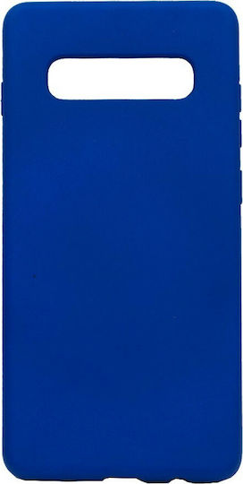 Hurtel Back Cover Σιλικόνης Μπλε (Galaxy S10+)