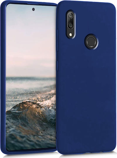 Soft Touch Back Cover Σιλικόνης Μπλε (Huawei Y7 2019 / Y7 Prime 2019)