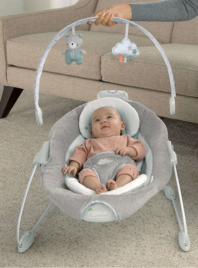 Ingenuity Electric Baby Relax DreamComfort SmartBounce with Music and Vibration Pemberton for Child up to 9kg