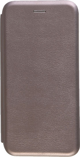 Elegance Book Piele artificială Gri (Xiaomi Mi 8 Lite)