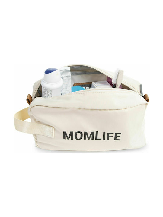 Childhome Momlife Baby Toiletry Bag White