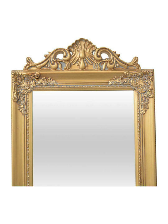 vidaXL Καθρέπτης με Χρυσό Ξύλινο Πλαίσιο 160x40cm