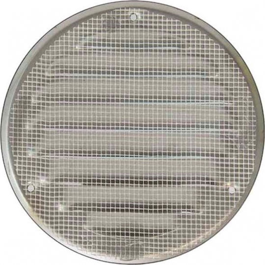 Europlast Vent Louver 16.4x16.4cm Round with Screen