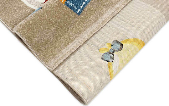 Tzikas Carpets 21497-760 Детско килимче Кафяв 133x190см Дебелина 13мм