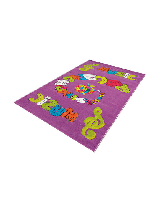 Madi Colors 414 Παιδικό Χαλί Βαμβακερό Λιλά 155x230cm