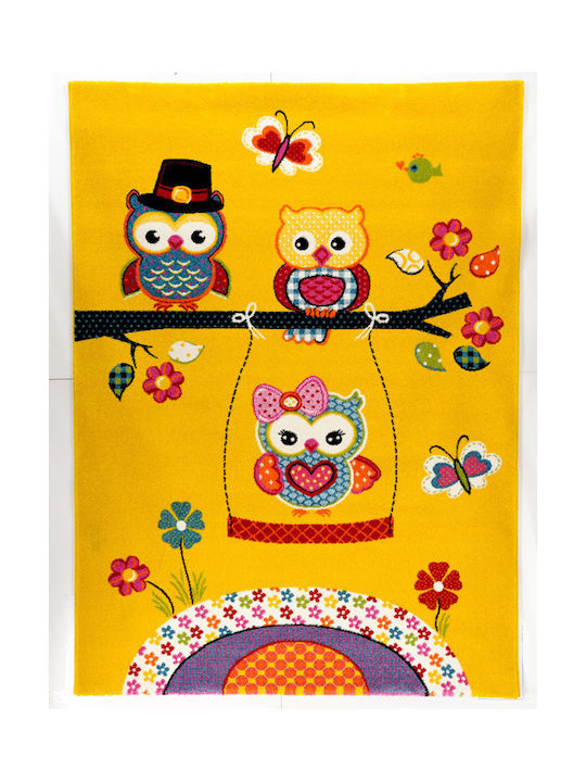 Tzikas Carpets 20740-075 Kids Rug Galben 133x190cm Thickness 13mm