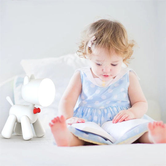 Allocacoc Kinder Dekorative Lampe Puppylamp Weiß 15x9x21εκ. Allocacoc Kinder Dekorative Lampe Puppylamp Weiß 15x9x21εκ.